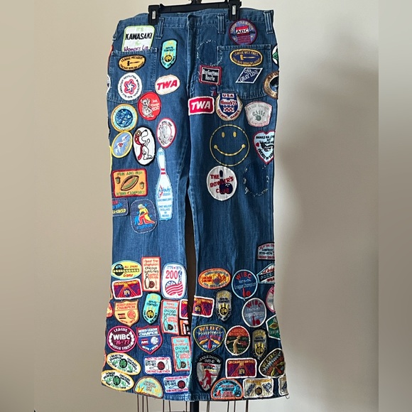 Vintage Denim - 1960’s-1970’s Rare Vintage Patch Jeans